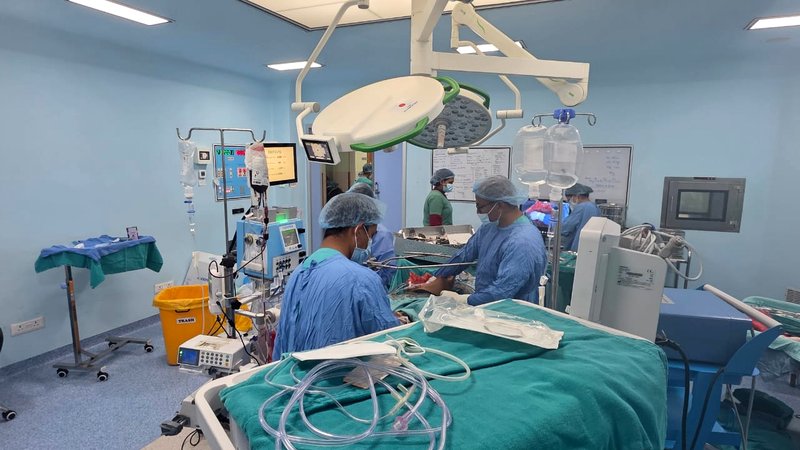 Modern surgical facility