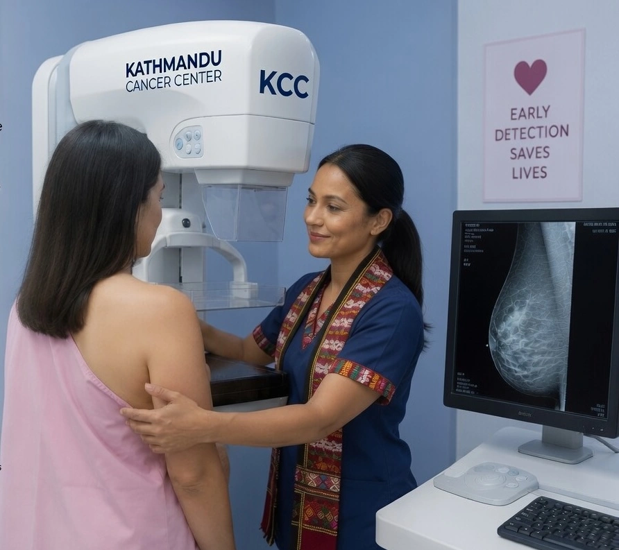 Breast cancer screening in Nepal
