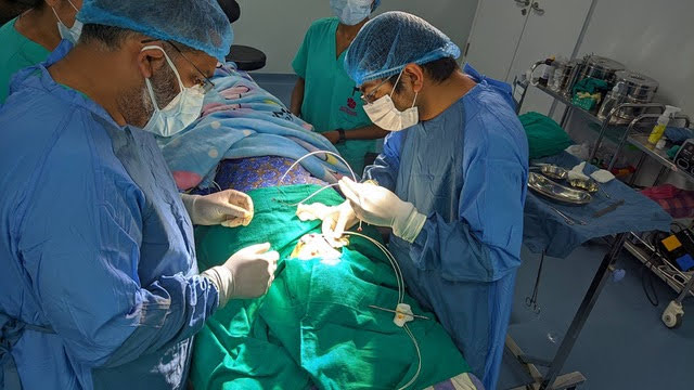 जिब्रोको क्यान्सरका लागि Hybrid Interstitial Brachytherapy प्रक्रिया, Kathmandu Cancer Center
