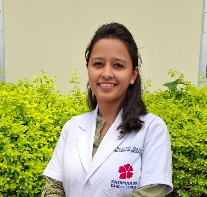 Dr. Gerim Prasai, Radiation Oncologist at Kathmandu Cancer Center Nepal